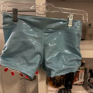 JUSTICE Blue Girls Gymnastics/Dance Shorts